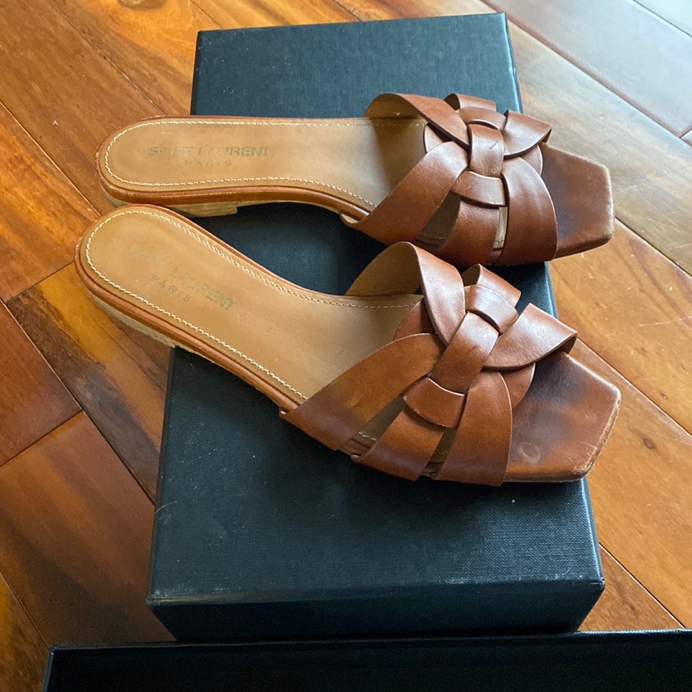 Saint Laurent Nu Pieds 05 Slide Size 36